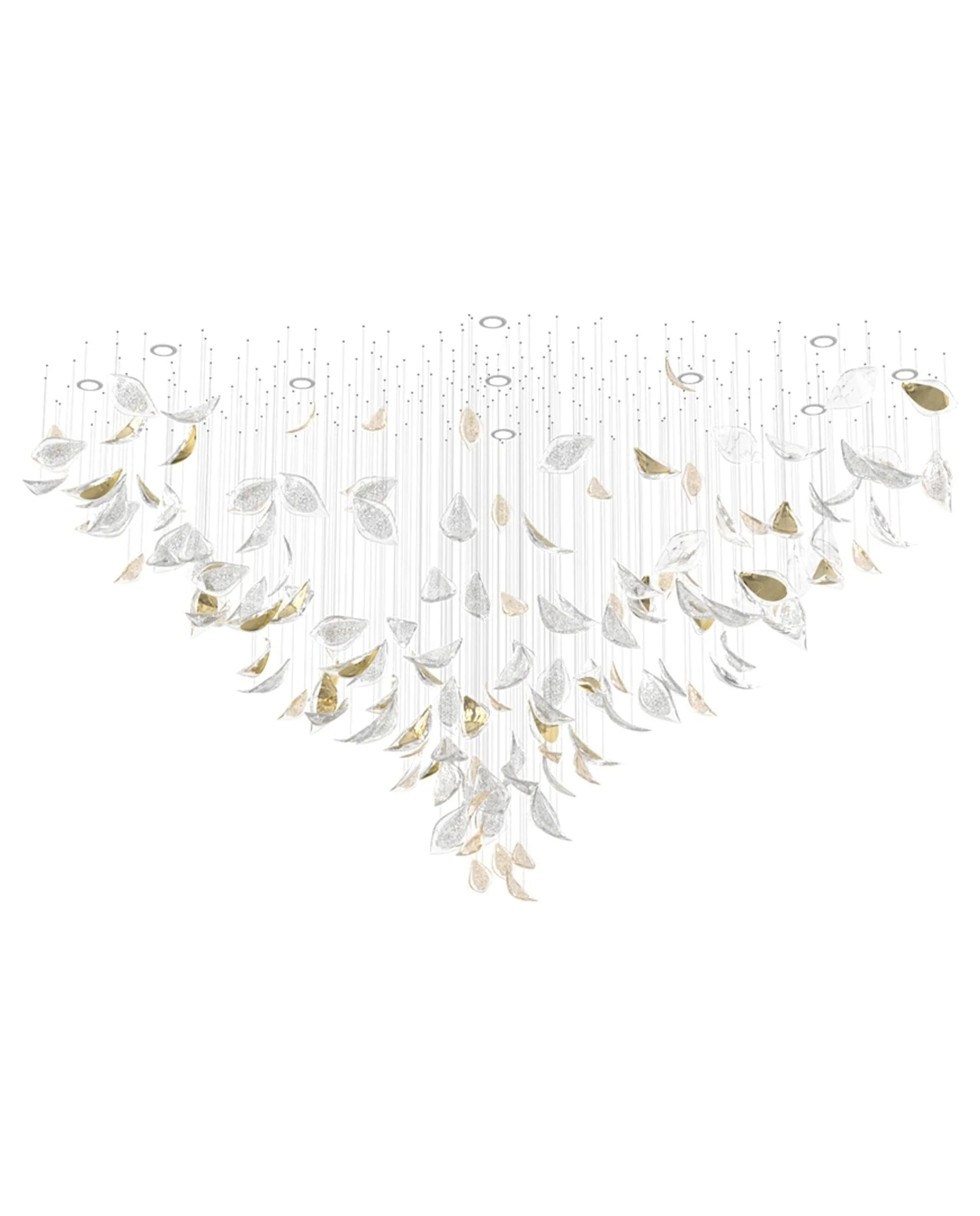 Avynen Crystal Petal Chandelier - Image 26