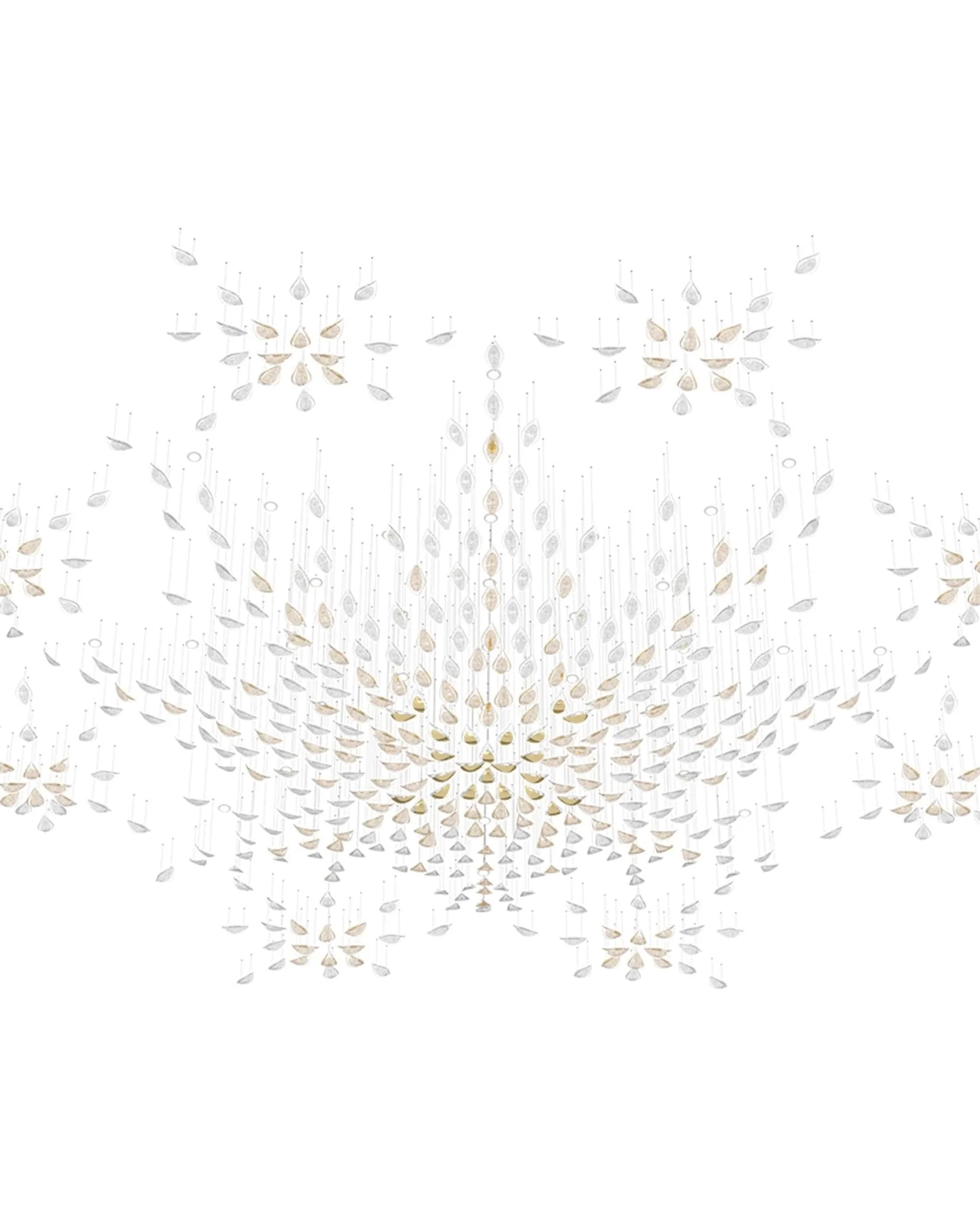 Avynen Crystal Petal Chandelier - Image 27
