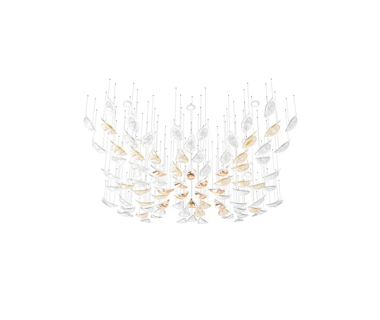 Avynen Crystal Petal Chandelier - Image 7