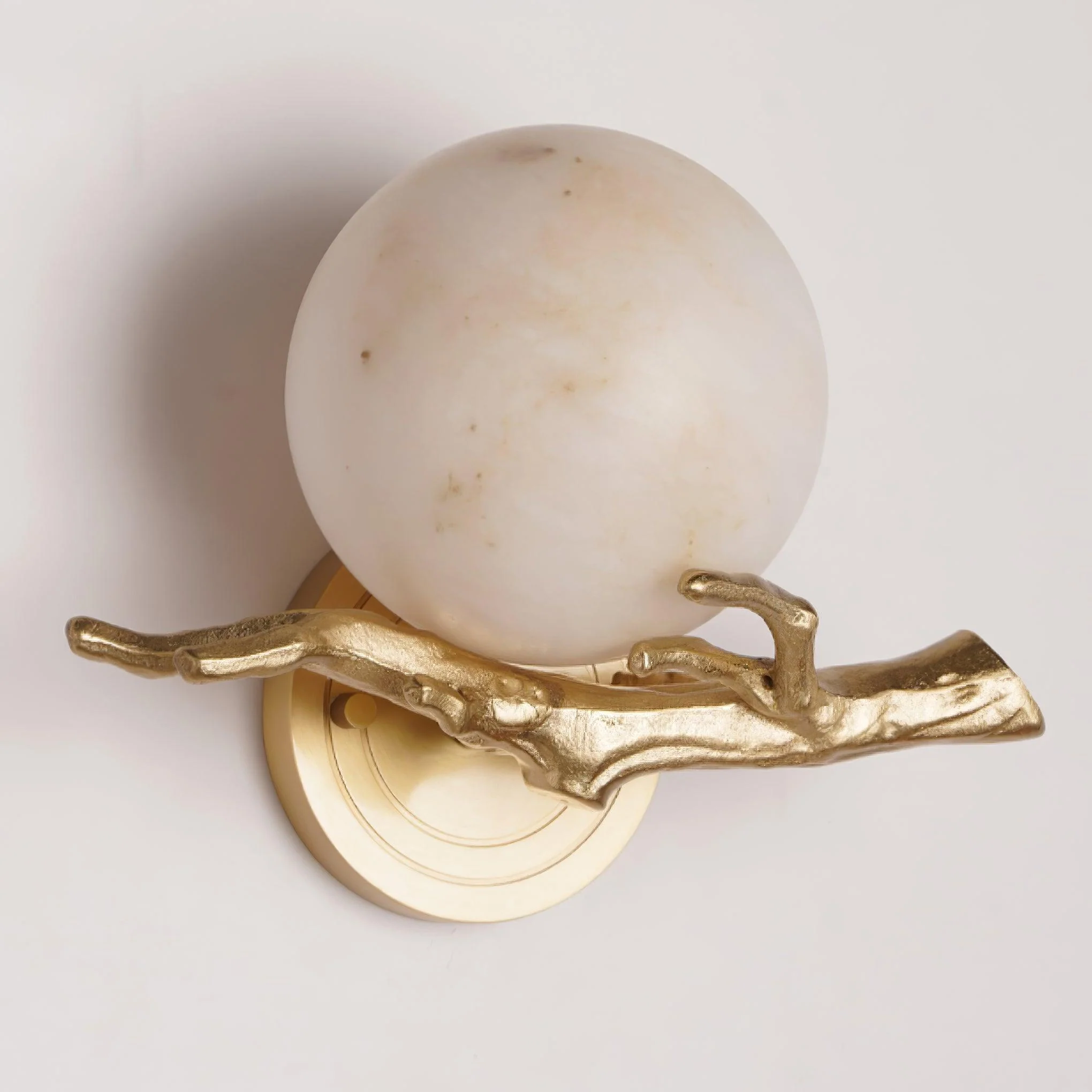 Avzorion Retro Twigs Brass Marble Wall Lamp - Image 19