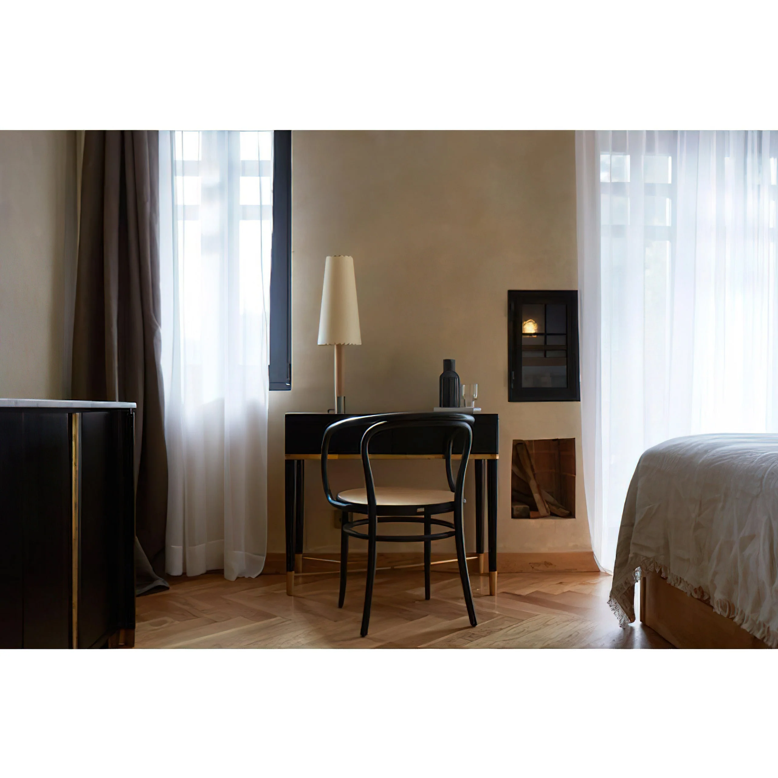 Basica Farmhouse Wood Table Lamp - Image 23