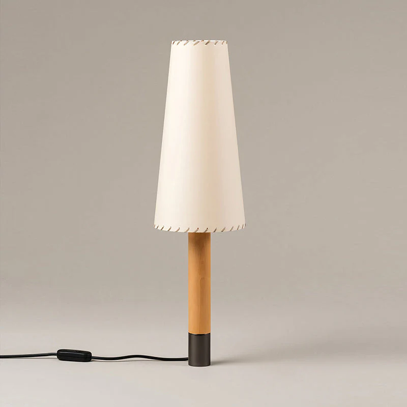 Basica Farmhouse Wood Table Lamp - Image 27