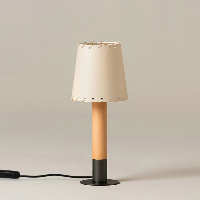 Basica Farmhouse Wood Table Lamp - Image 28
