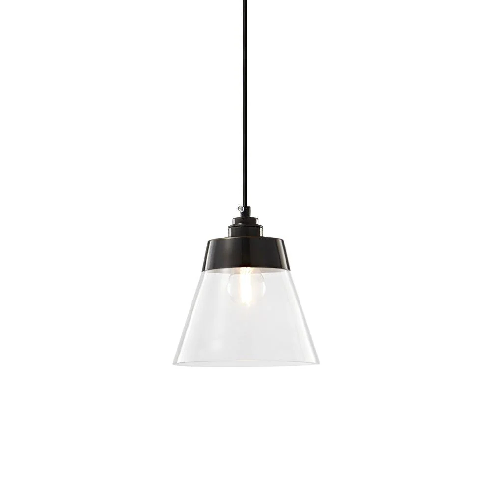 Baskin Minimalist Brass Pendant Light
