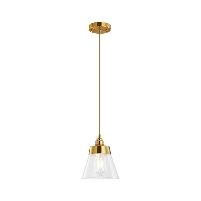Baskin Minimalist Brass Pendant Light - Image 20