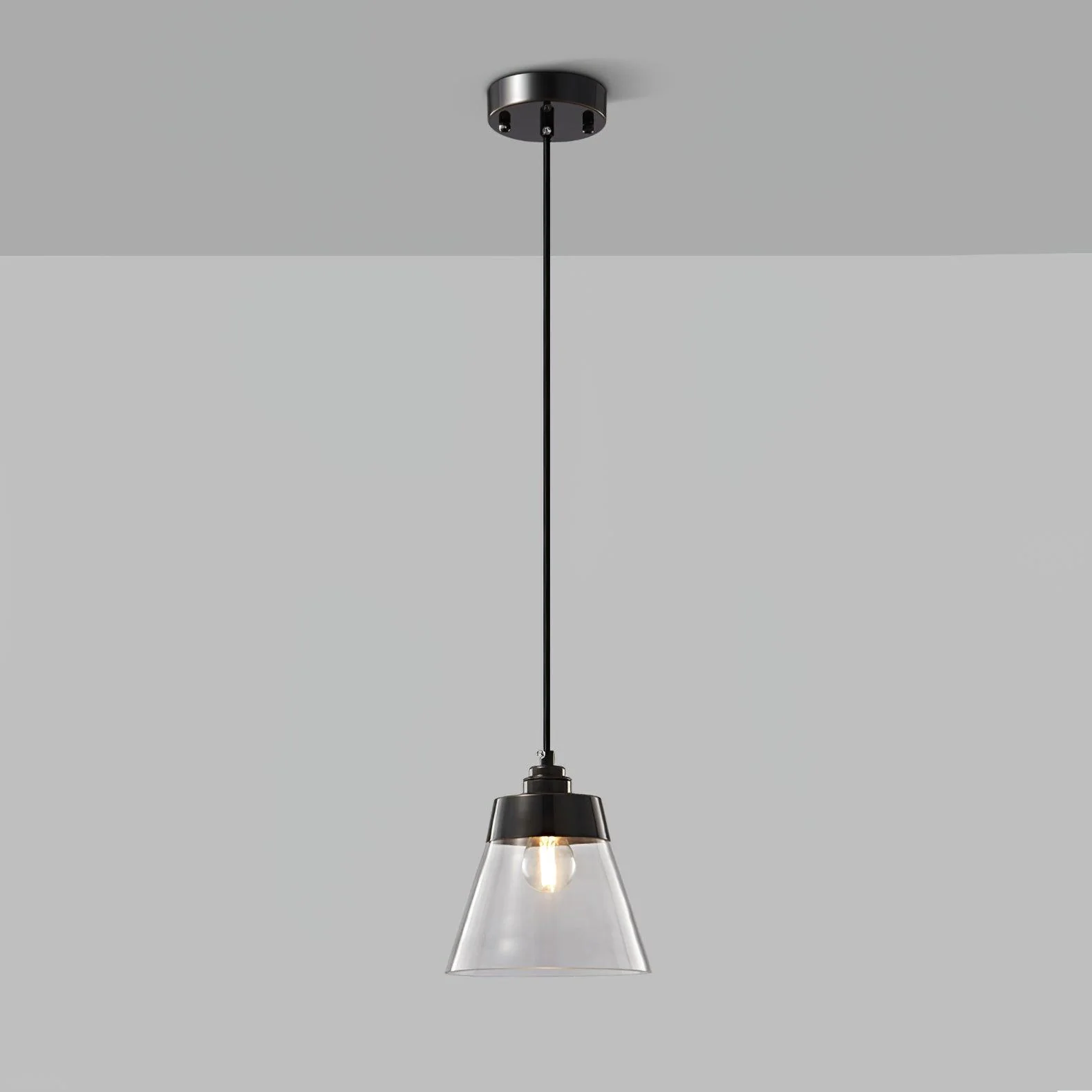 Baskin Minimalist Brass Pendant Light - Image 22