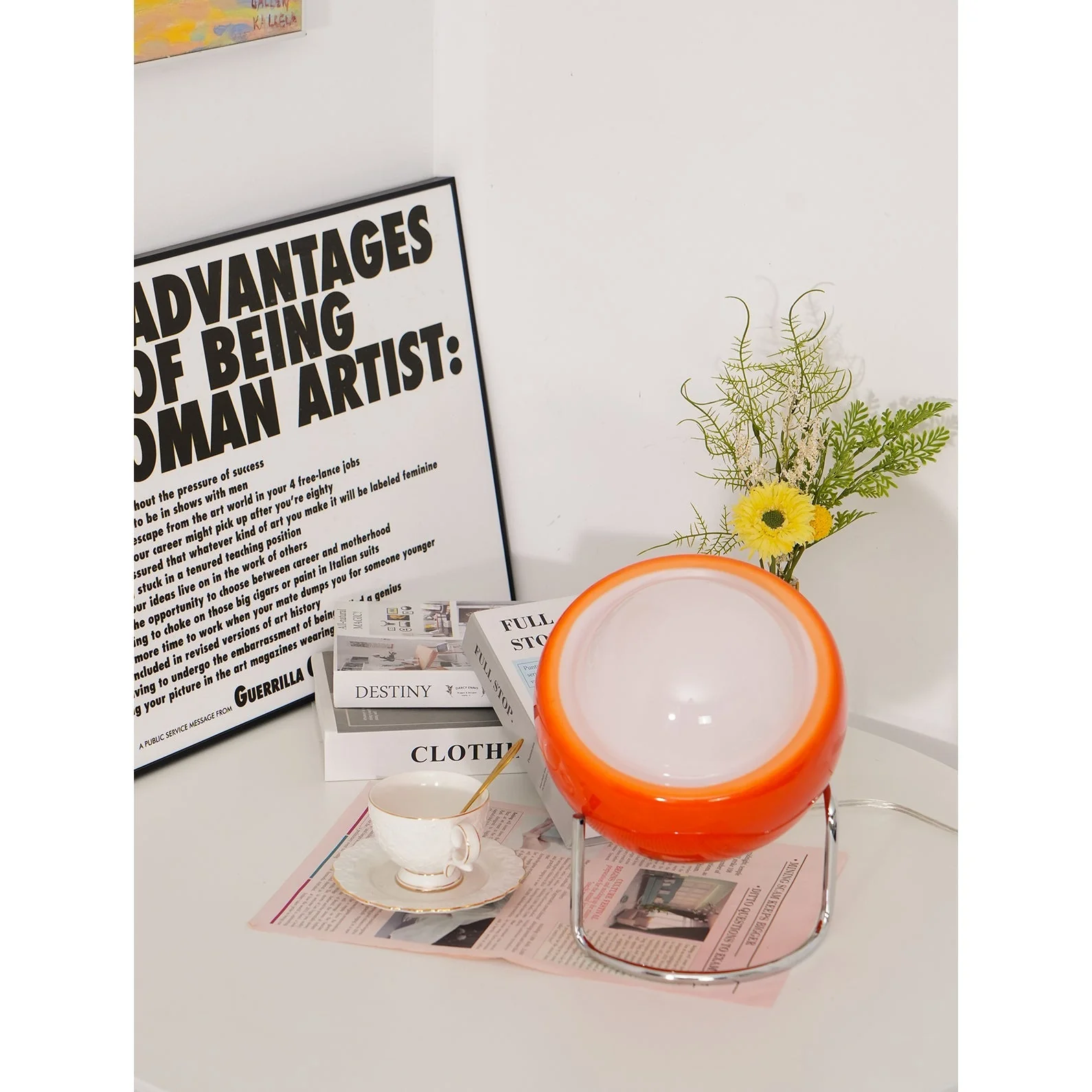 Bauhaus Modern Glass Table Lamp - Image 17