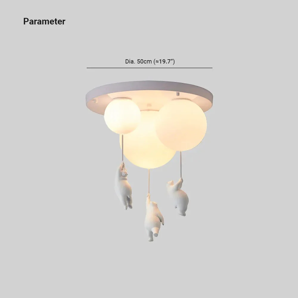 Bear Balloon Ceiling /Pendant Light - Image 3