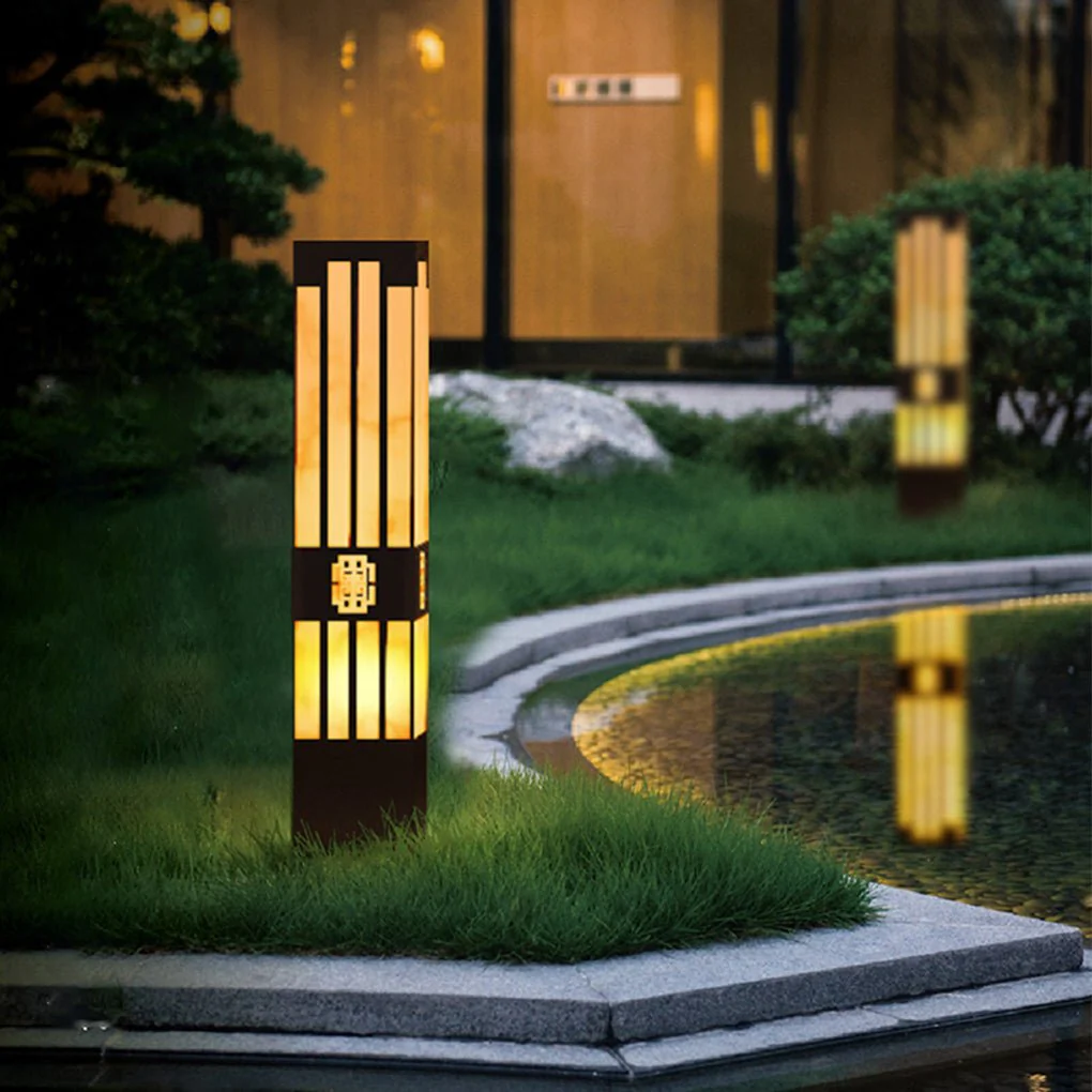 Beloved Streak Elegant Landscape Marble Outdoor Lights - Image 8