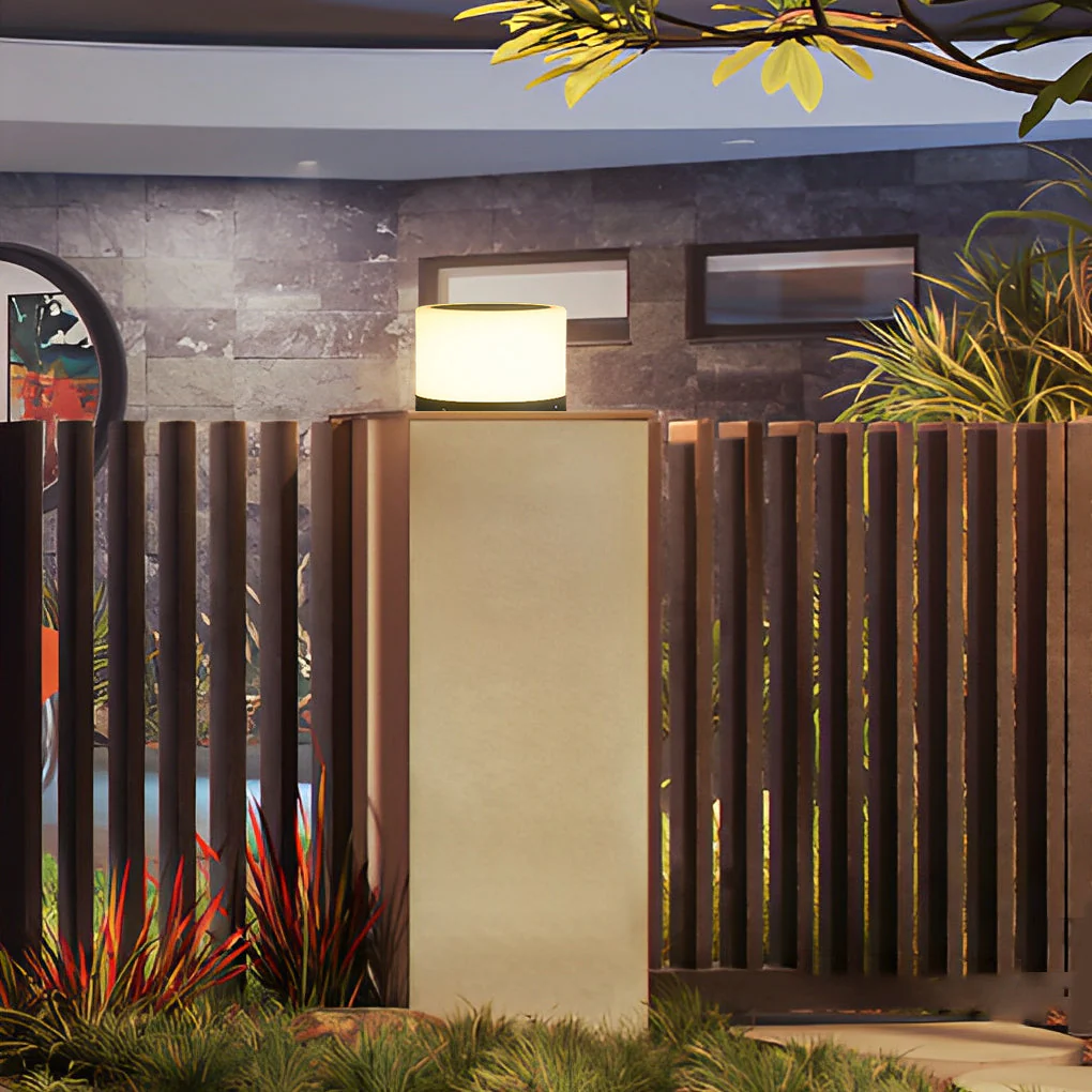 Benefi Round LED Modern Outdoor Lights - Image 9