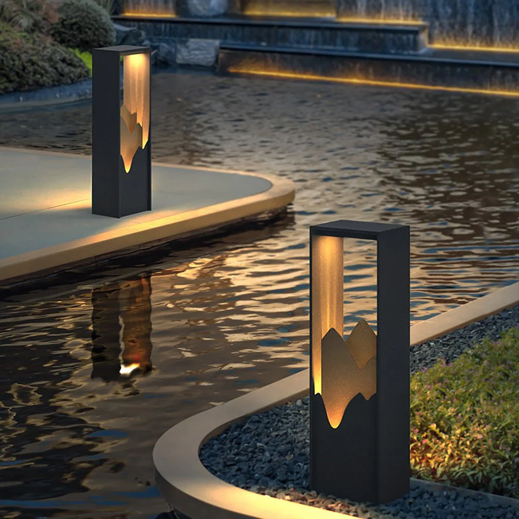 Berta LED Scenery Landscape Steel Outdoor Path Lights - Image 12