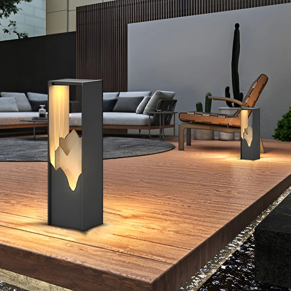Berta LED Scenery Landscape Steel Outdoor Path Lights - Image 18