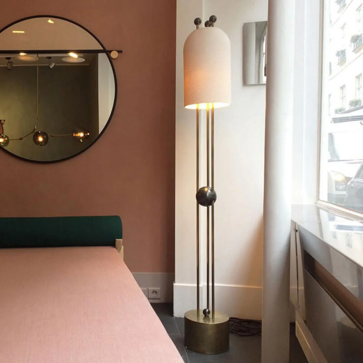 Bertha Modern Glass Floor Lamp - Image 10