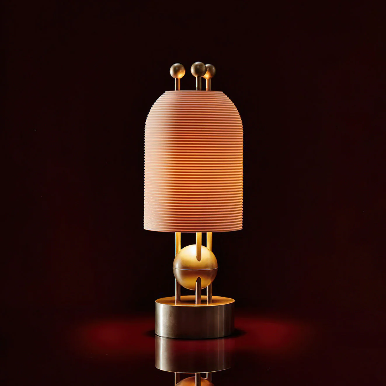 Bertha Modern Glass Table Lamp - Image 5