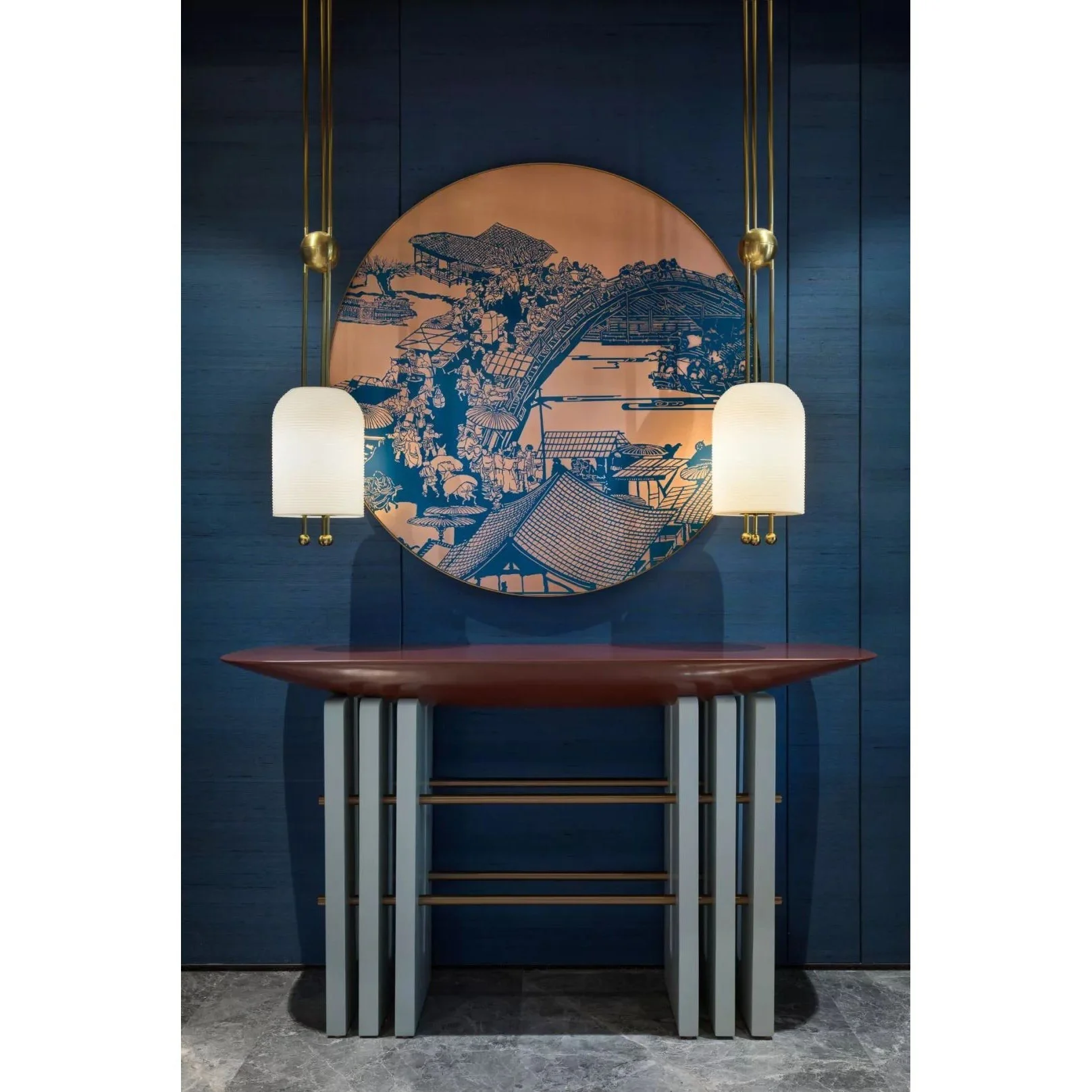 Bertha Modern Glass Pendant Light - Image 18