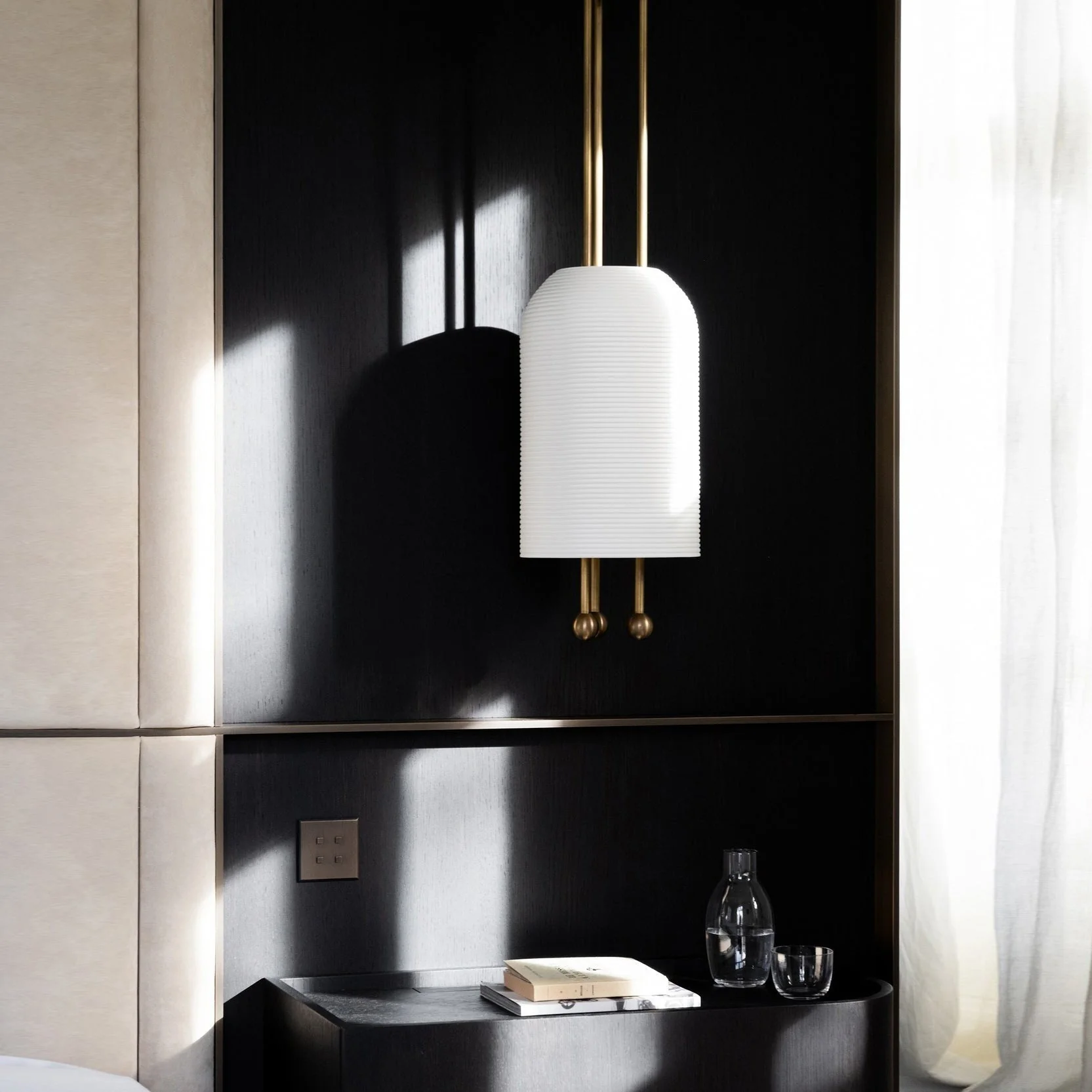 Bertha Modern Glass Pendant Light - Image 8