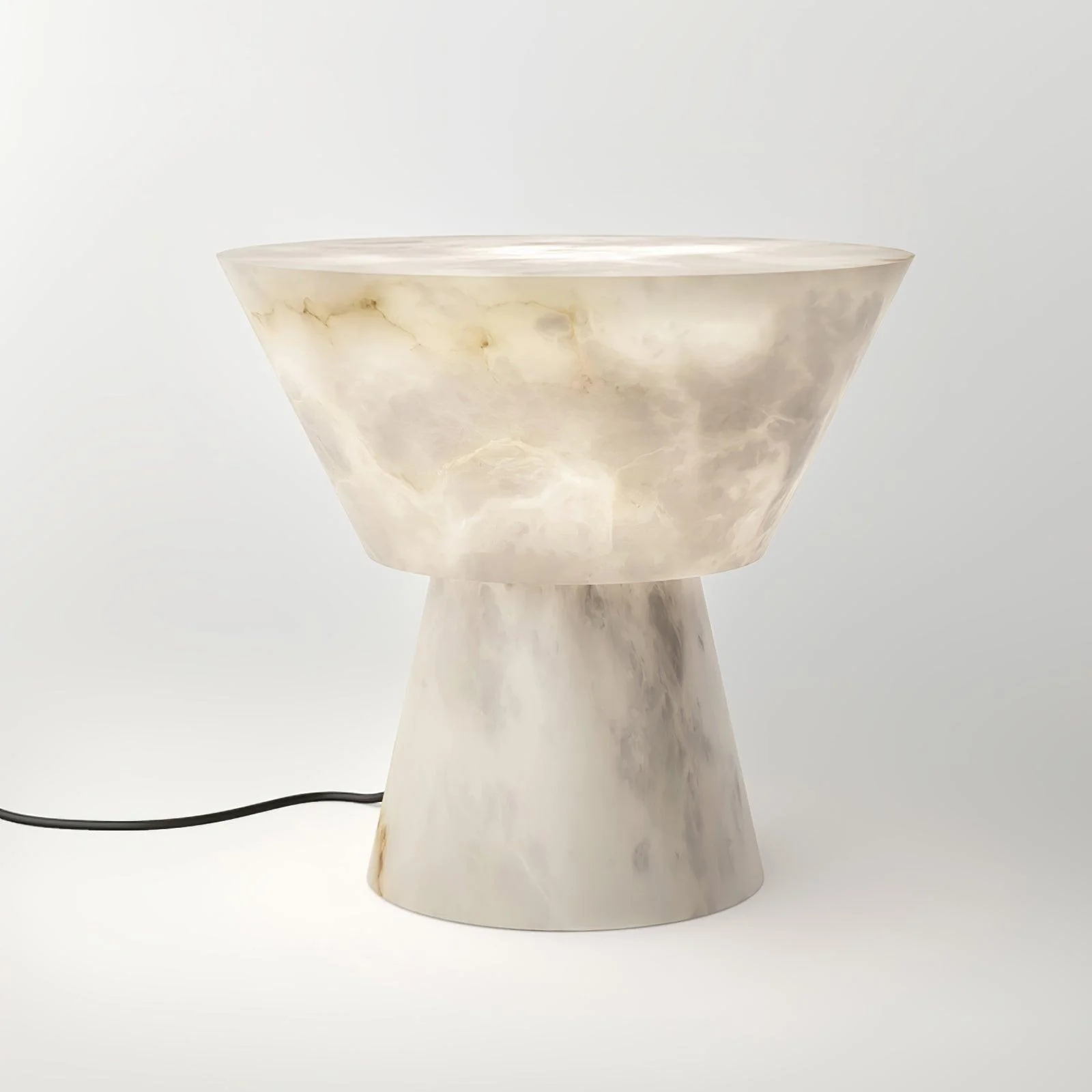 Beta Minimalist Alabaster Table Light - Image 23