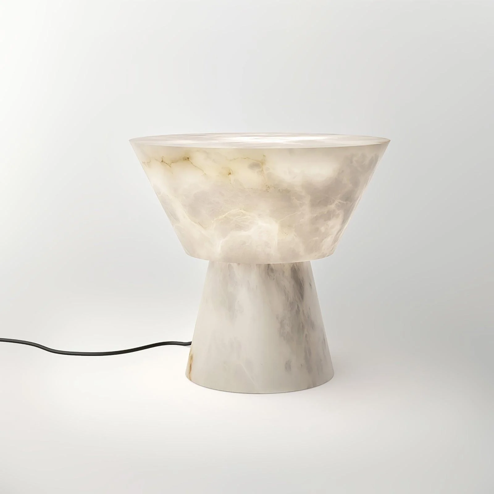 Beta Minimalist Alabaster Table Light - Image 24