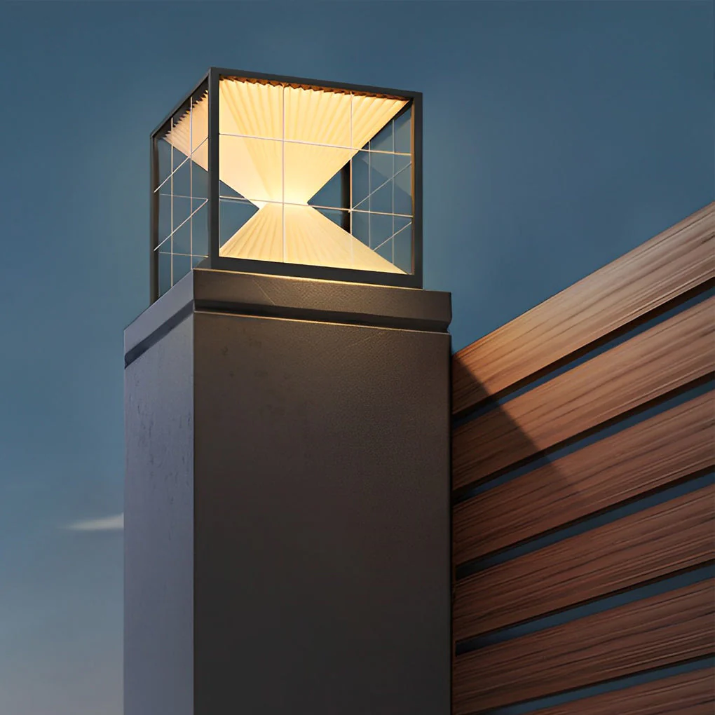 Biancy Creative Hourglass Post Outdoor Lights - Image 6