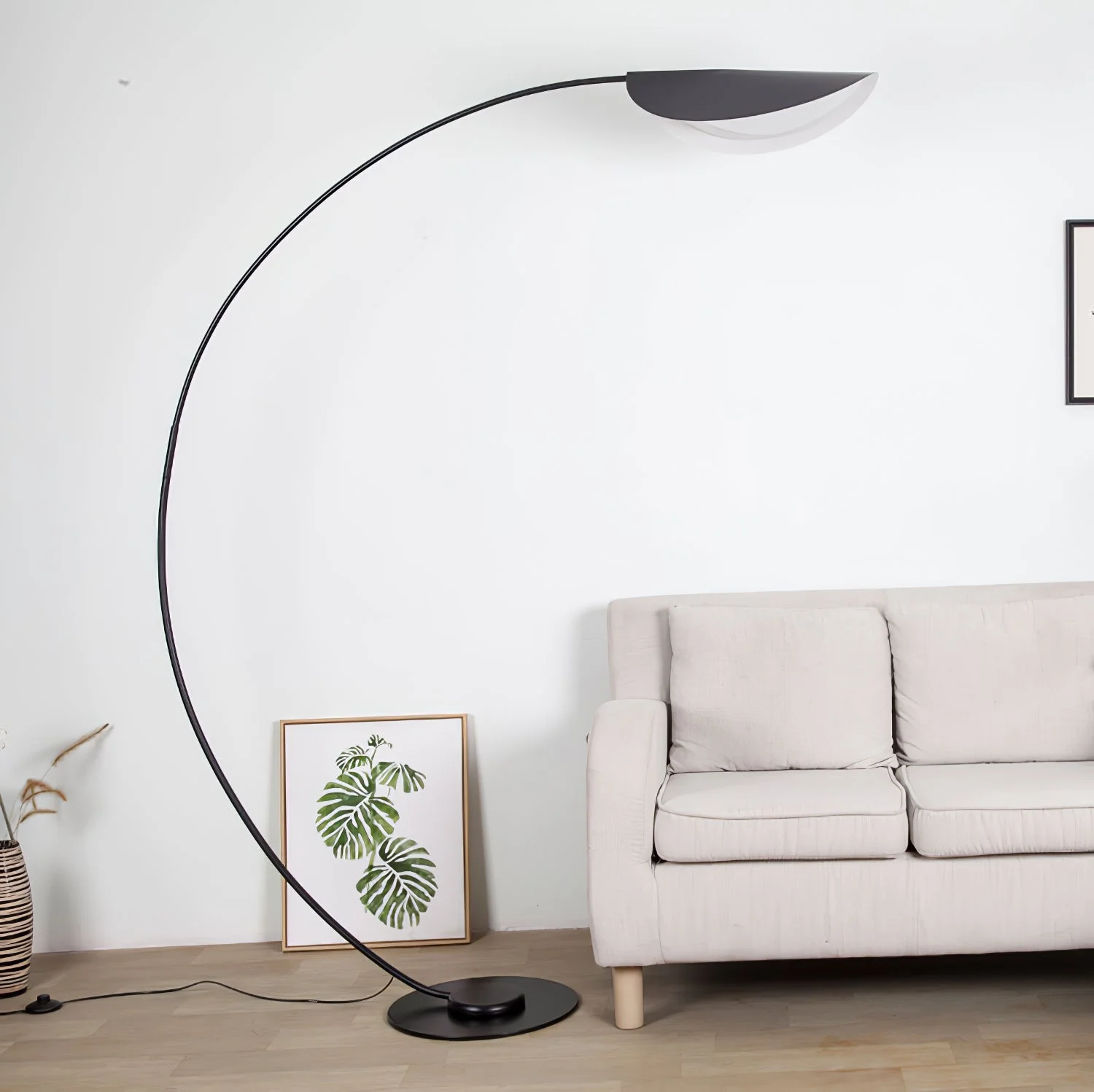 Black Contemporary Floor Lamp - Image 16