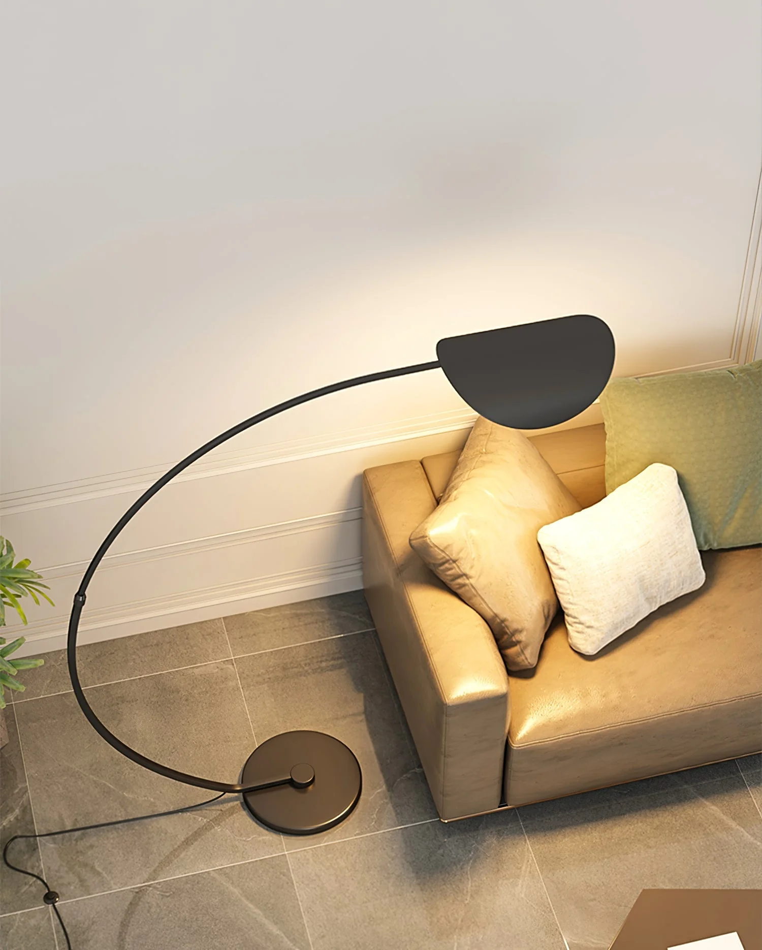Black Contemporary Floor Lamp - Image 23