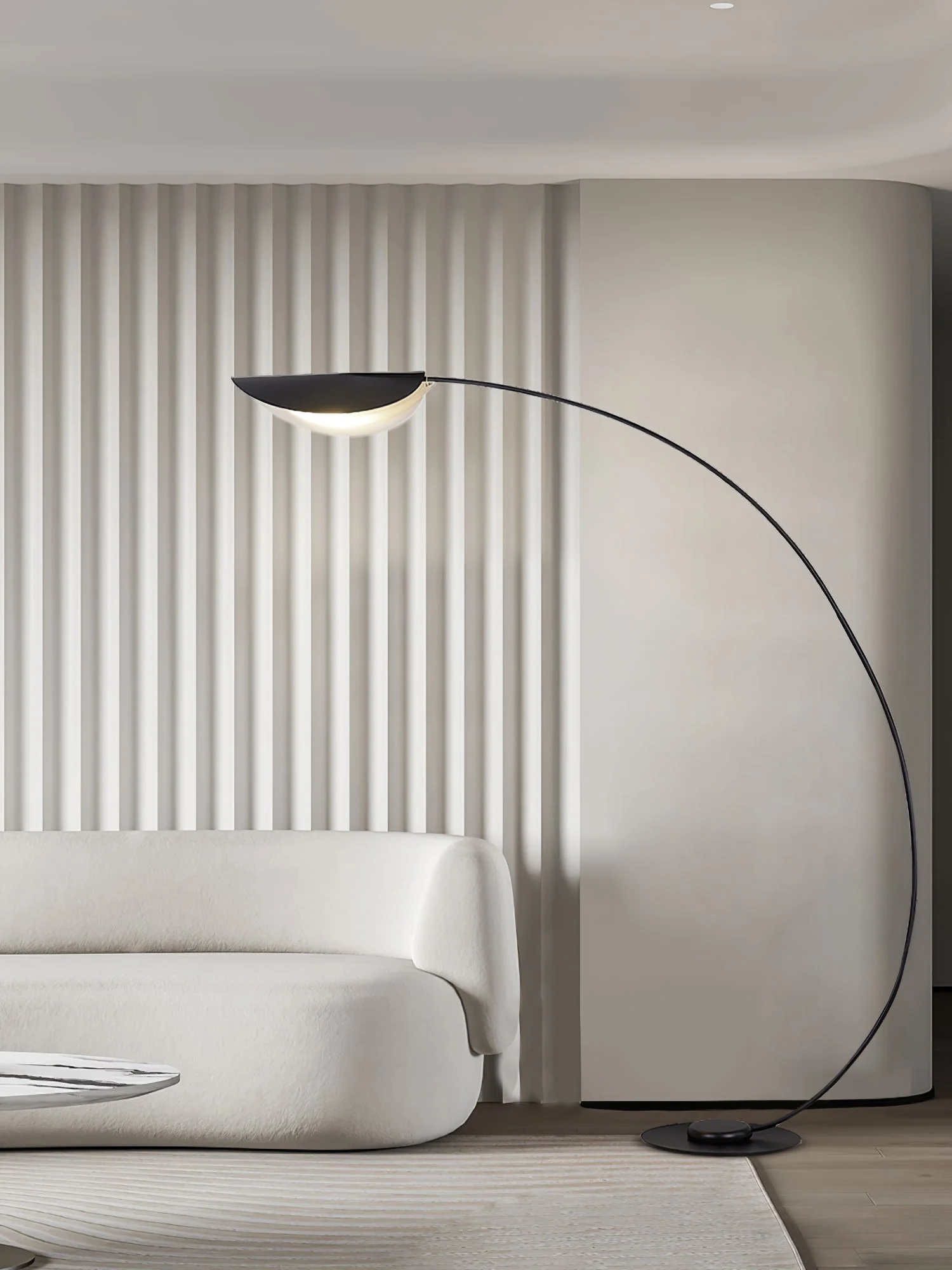Black Contemporary Floor Lamp - Image 28