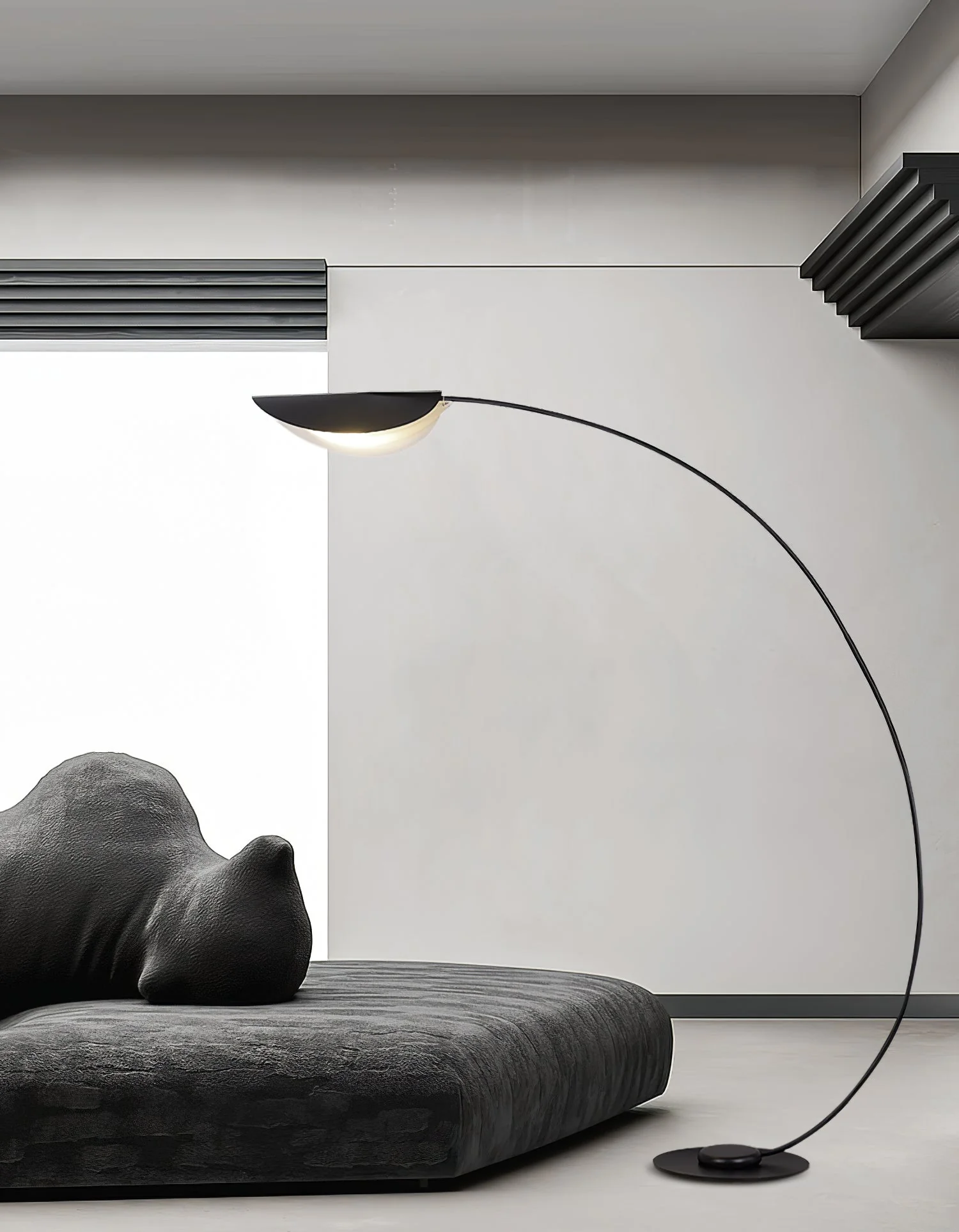 Black Contemporary Floor Lamp - Image 29