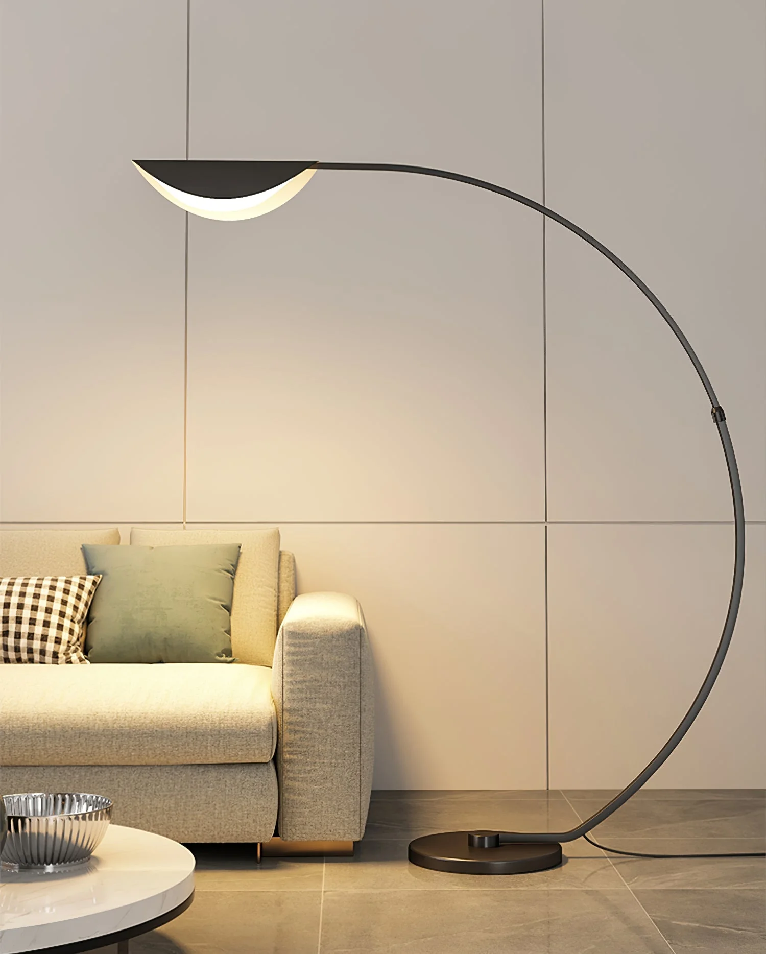 Black Contemporary Floor Lamp - Image 32