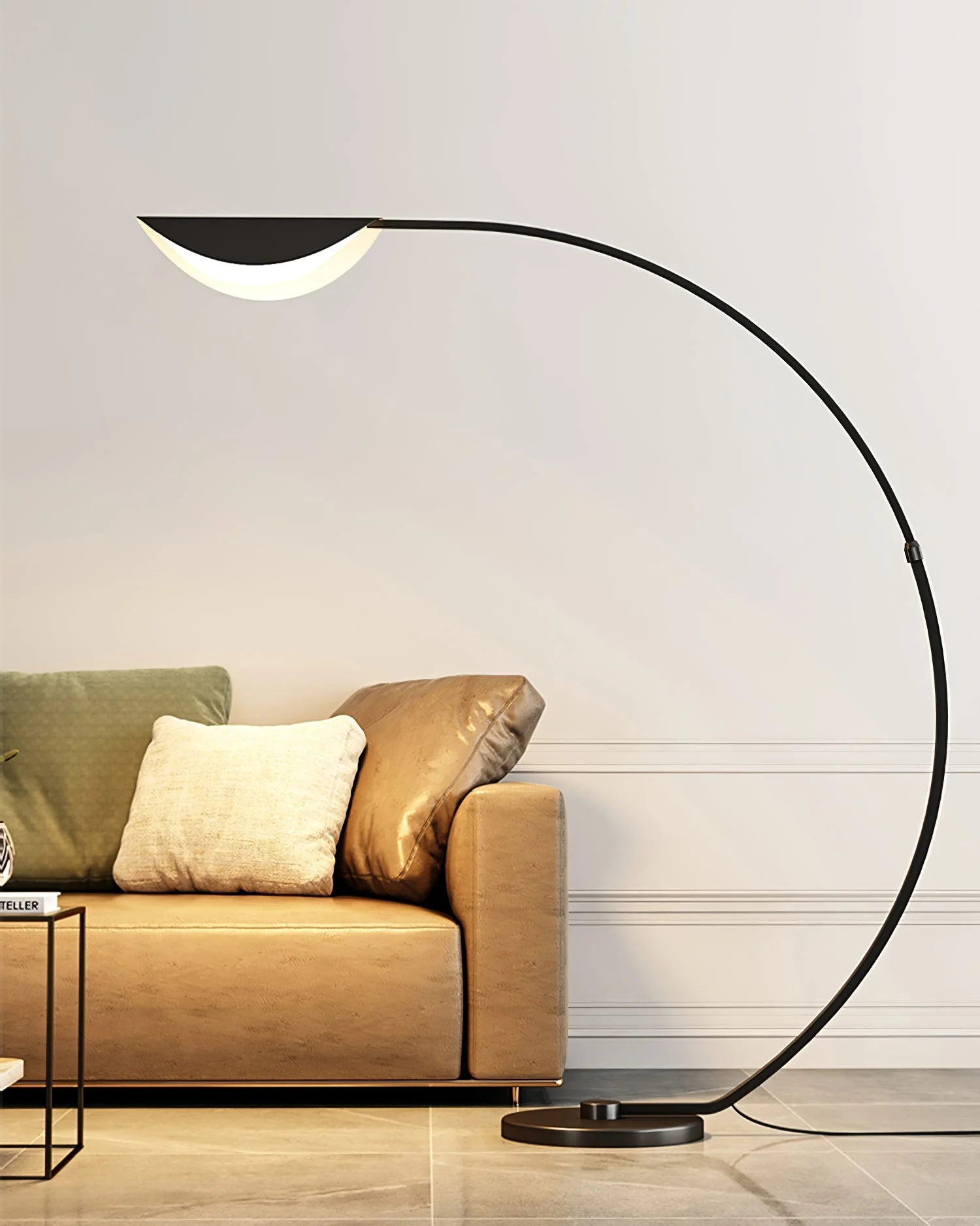 Black Contemporary Floor Lamp - Image 34
