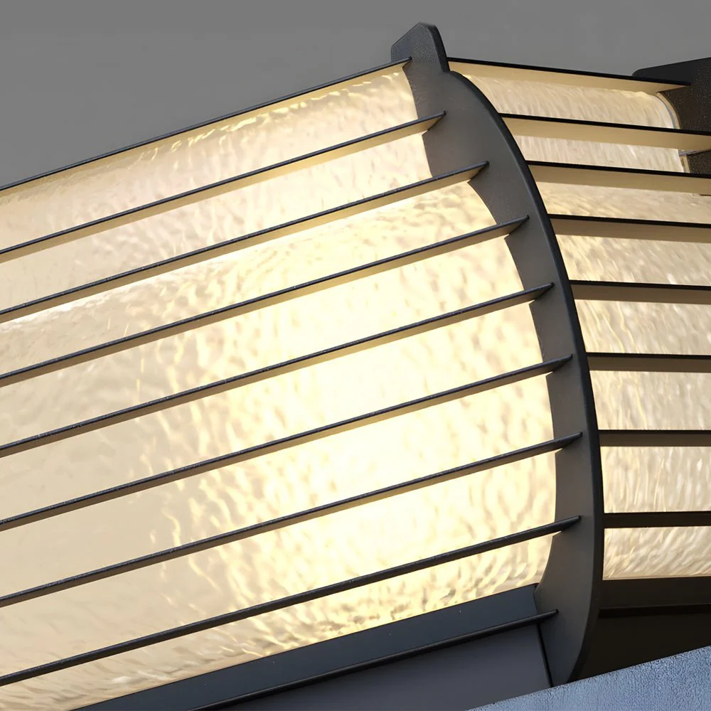 Shelley Lattice Hardiwred/Solar Steel Outdoor Post Pier Mount Light - Image 9
