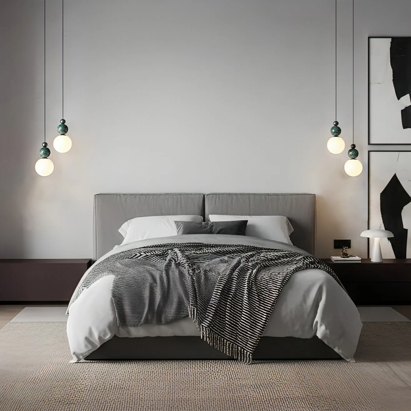 Blesslight Modern Glass Pendant Light - Image 7