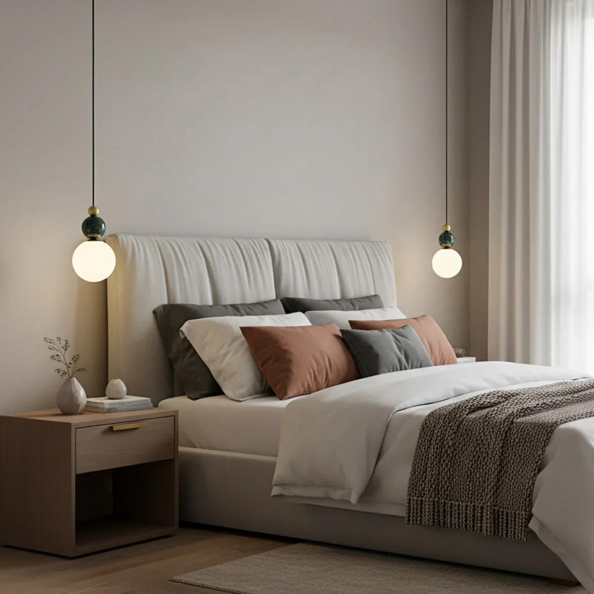 Blesslight Modern Glass Pendant Light - Image 8