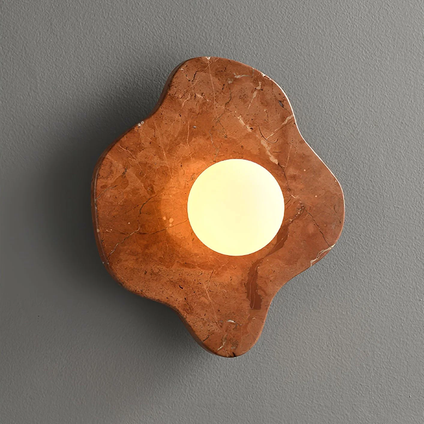 Bloom Rustic Marble Wall Lamp - Image 13