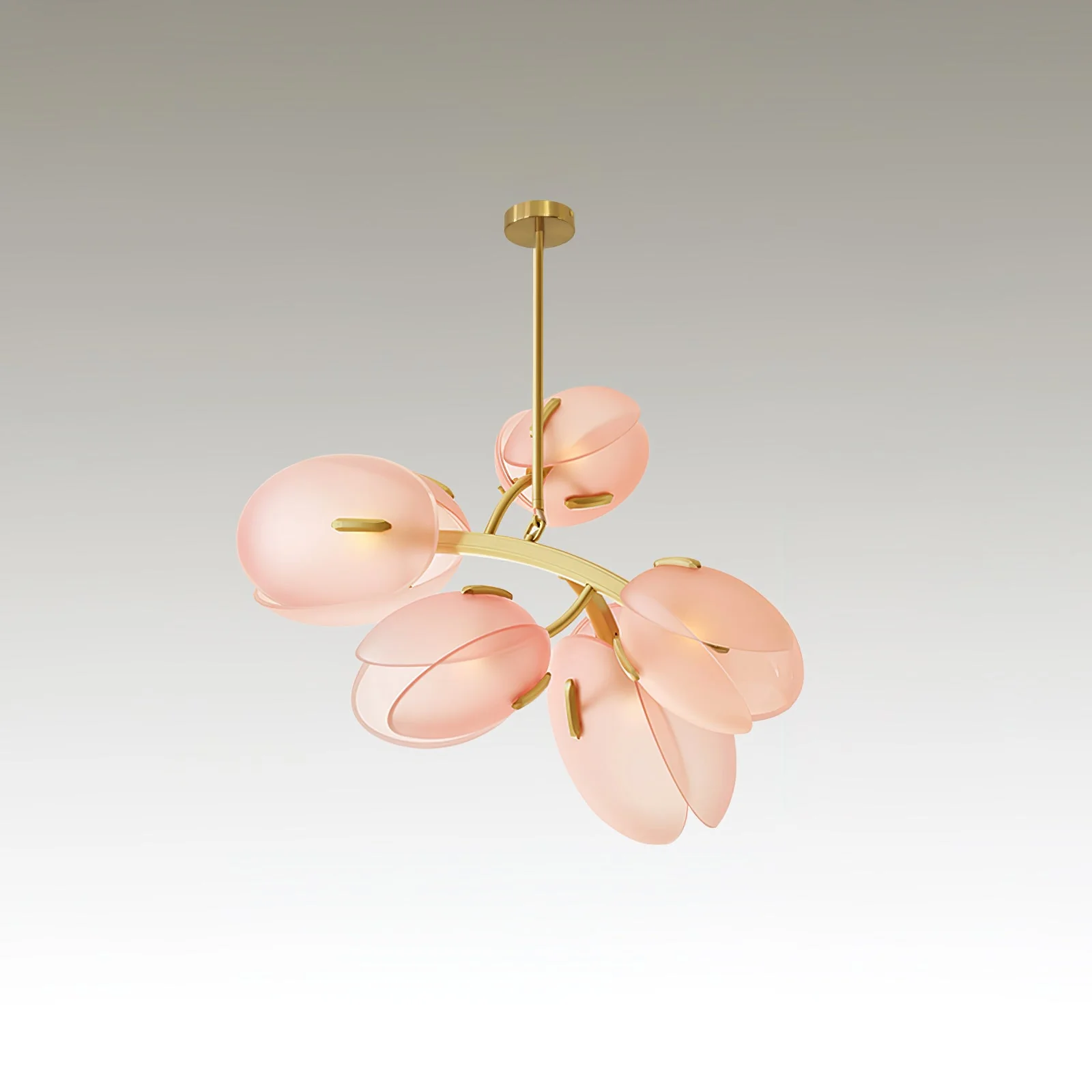 Blossom Contemporary Glass Chandelier - Image 12