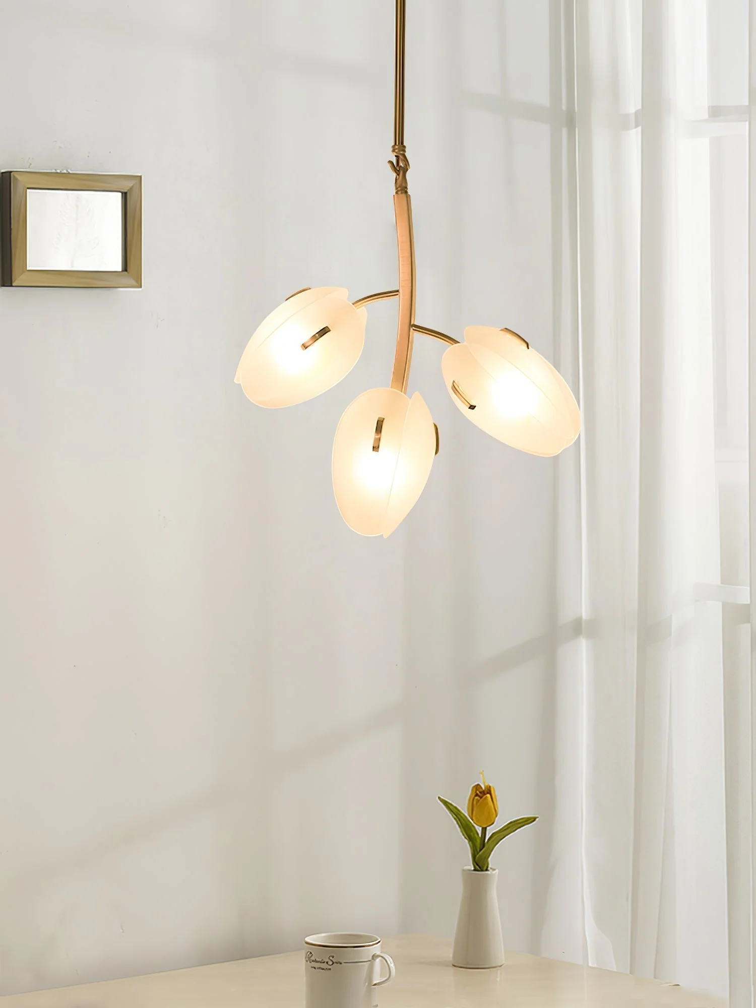 Blossom Contemporary Glass Chandelier - Image 24