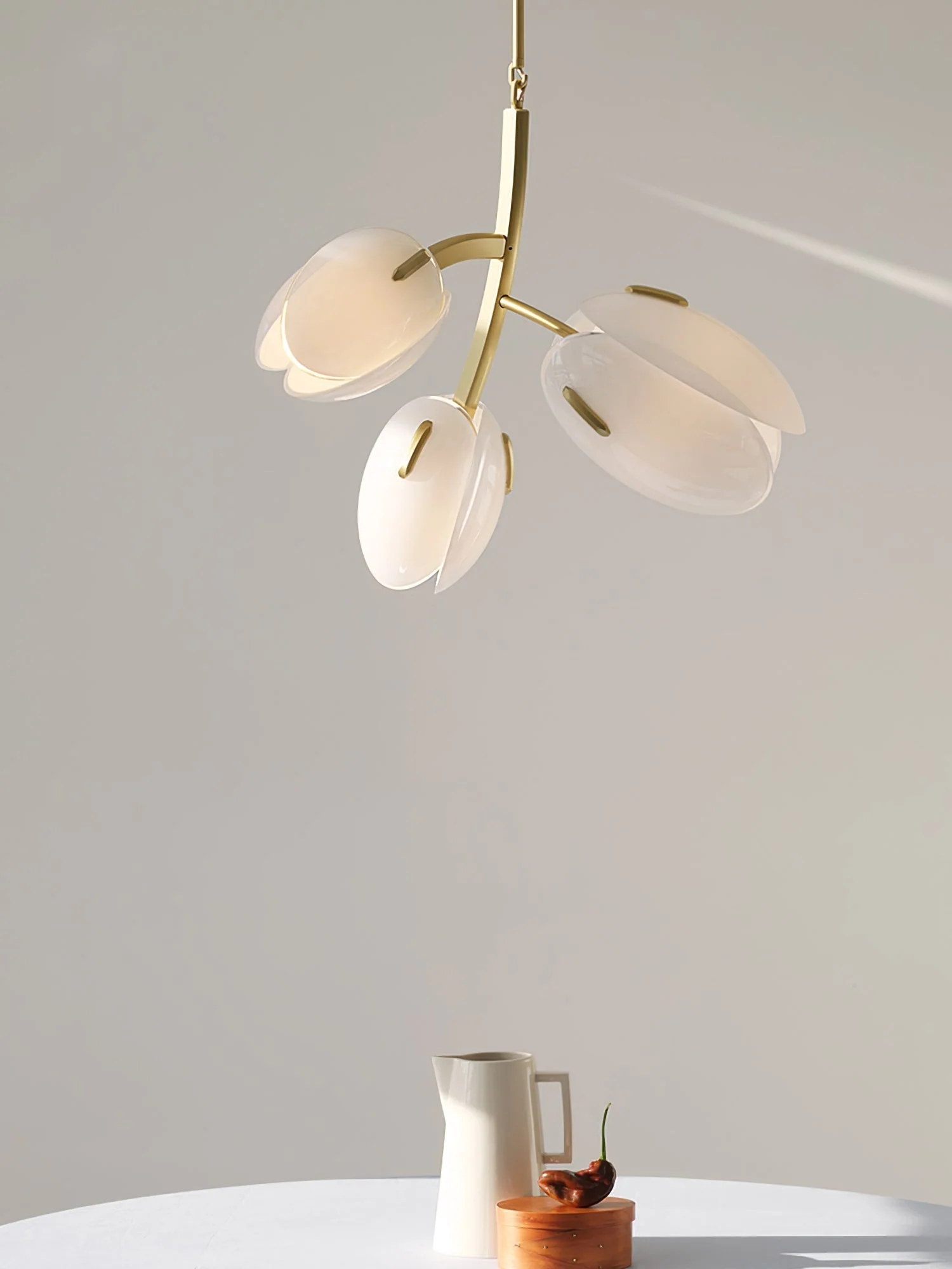Blossom Contemporary Glass Chandelier - Image 30