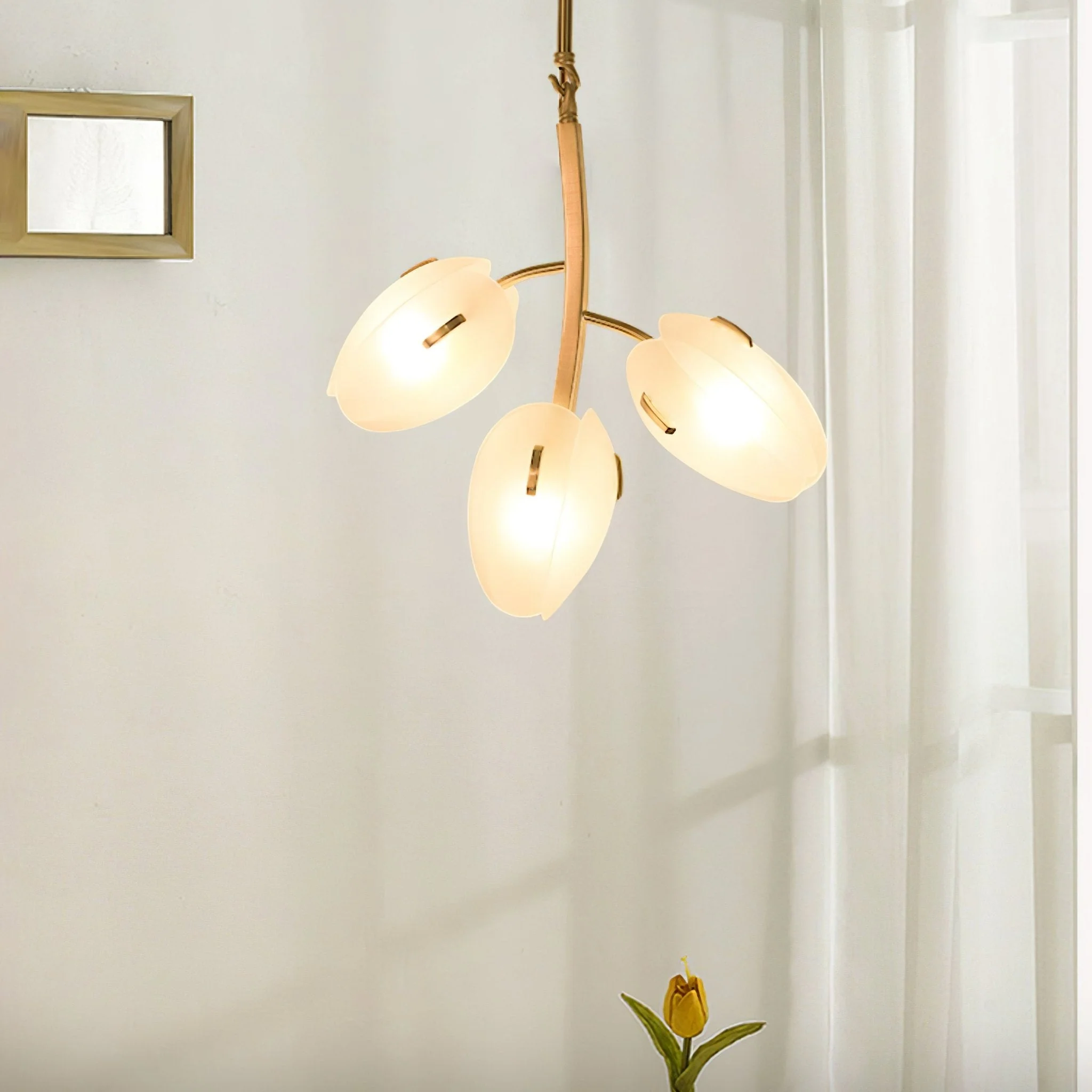 Blossom Contemporary Glass Chandelier - Image 31