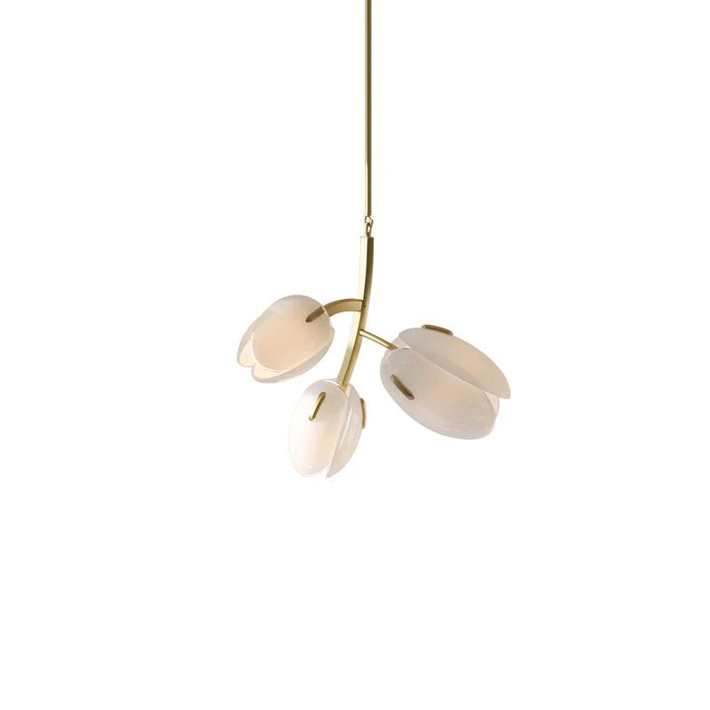 Blossom Contemporary Glass Chandelier - Image 33