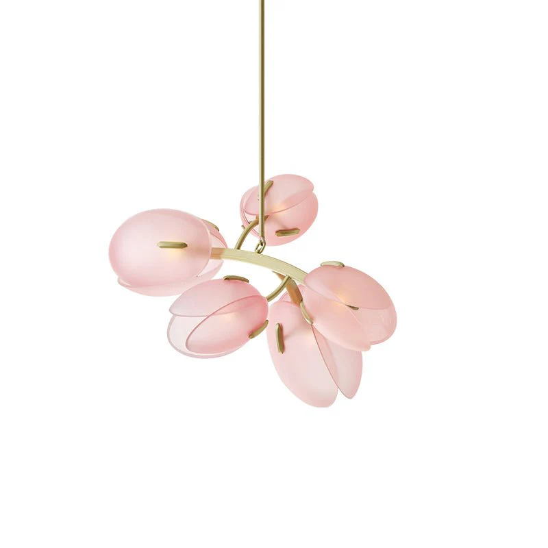 Blossom Contemporary Glass Chandelier - Image 35