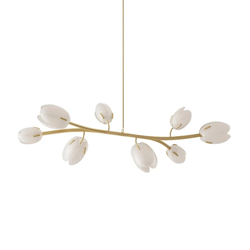 Blossom Contemporary Glass Chandelier - Image 46