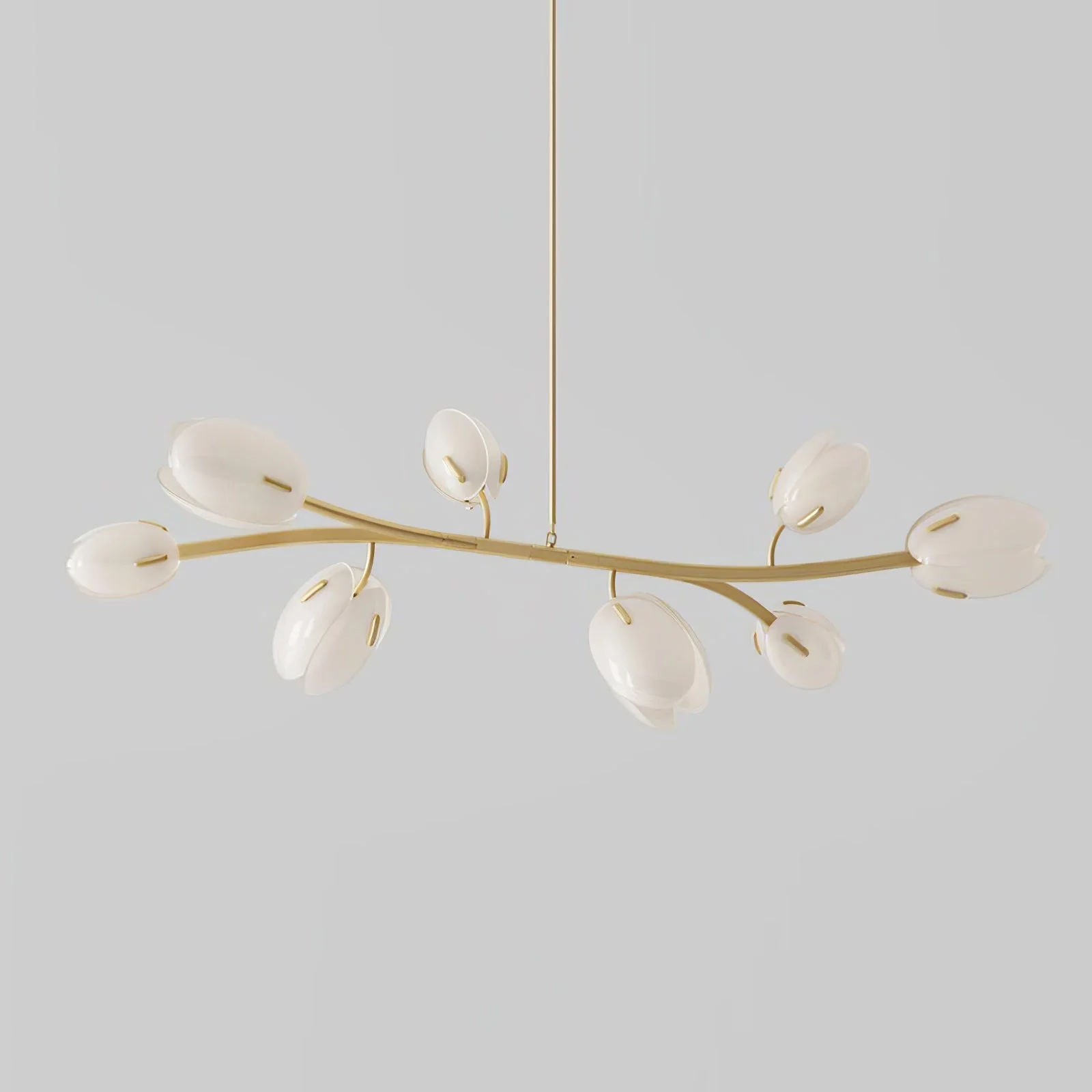 Blossom Contemporary Glass Chandelier - Image 5
