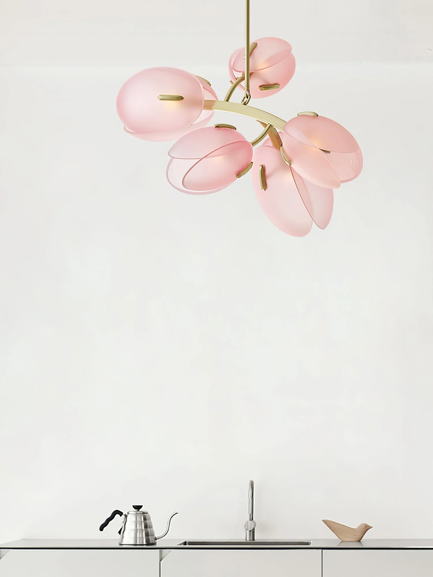 Blossom Contemporary Glass Chandelier - Image 69