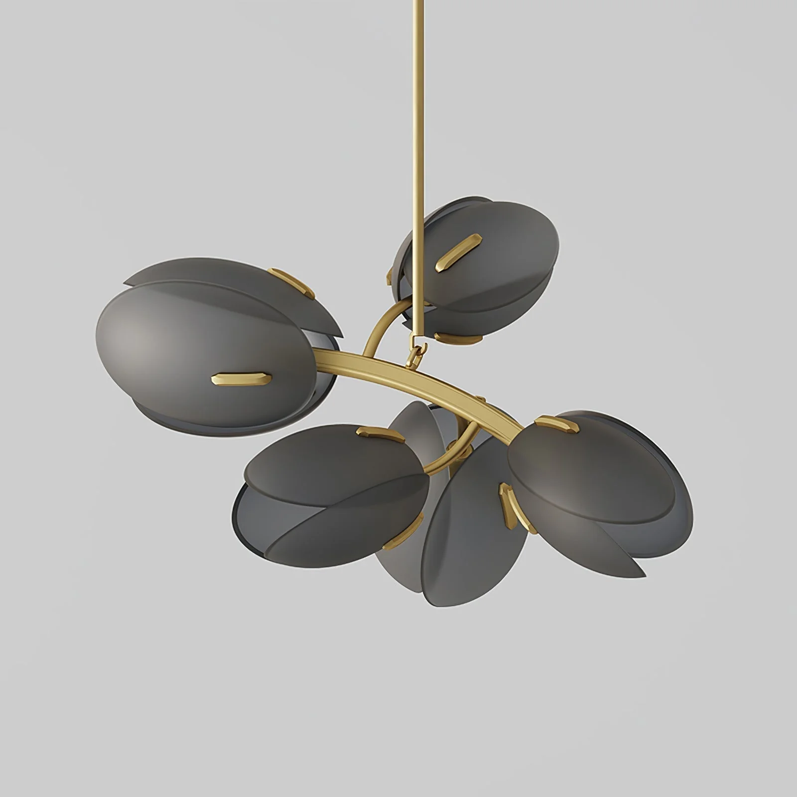 Blossom Contemporary Glass Chandelier - Image 9