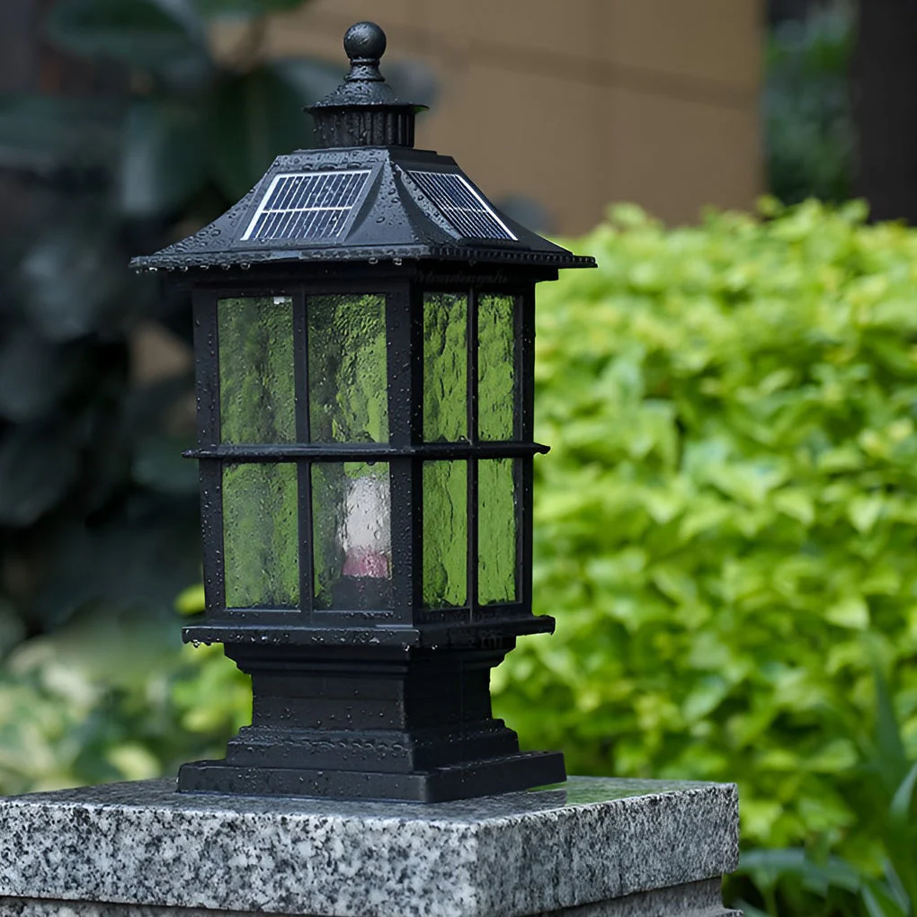 Blyth LED Modern Solar Outdoor Post Caps Light - Image 6
