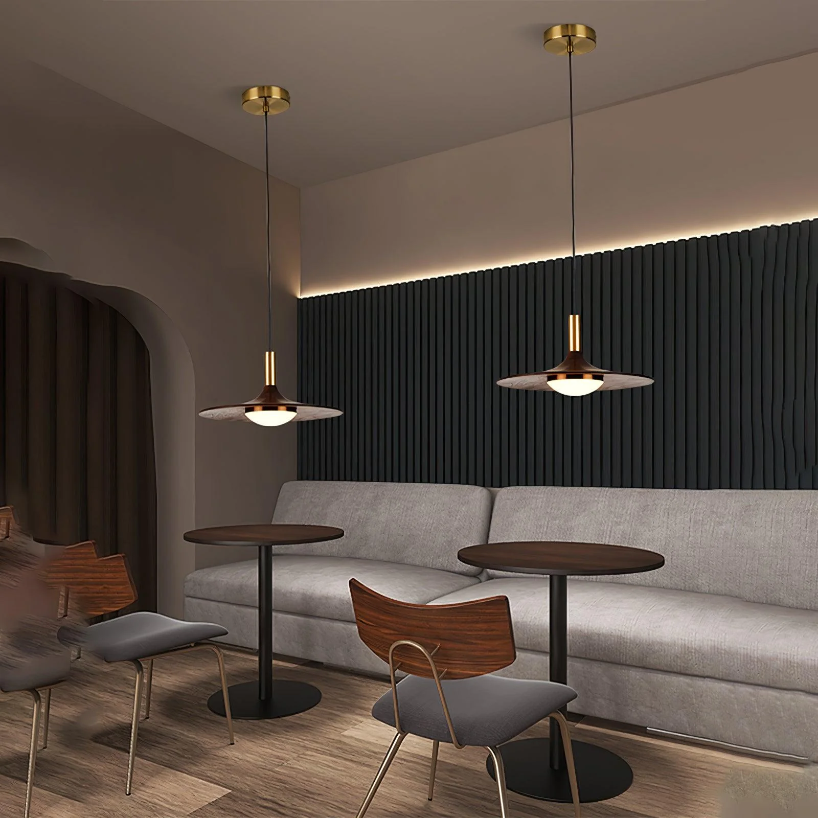 Blythe Modern Wood Pendant Light - Image 12