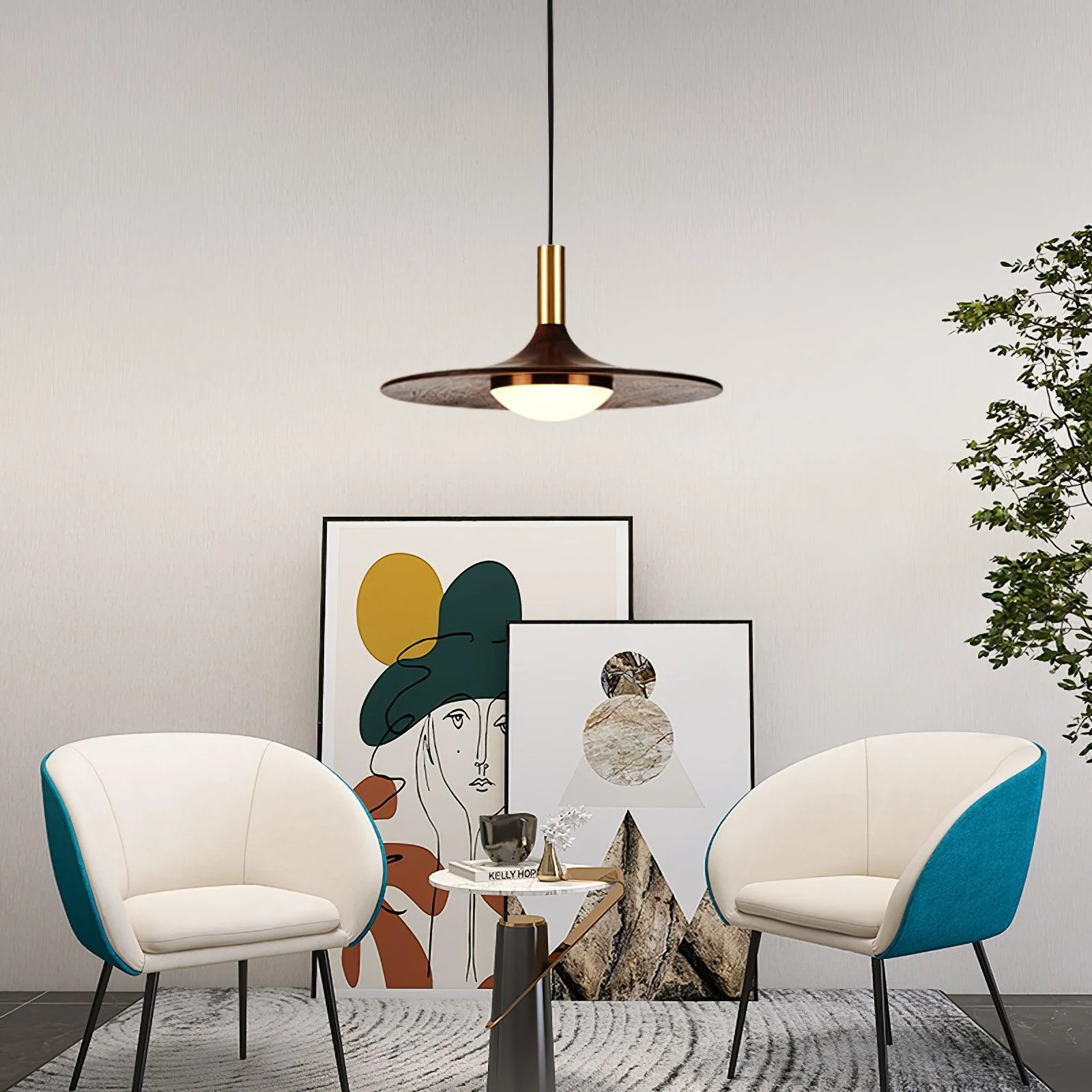 Blythe Modern Wood Pendant Light - Image 16
