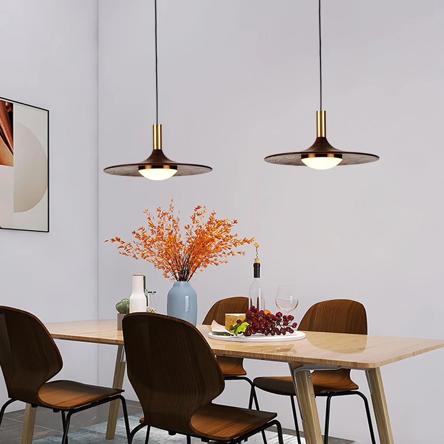 Blythe Modern Wood Pendant Light - Image 24
