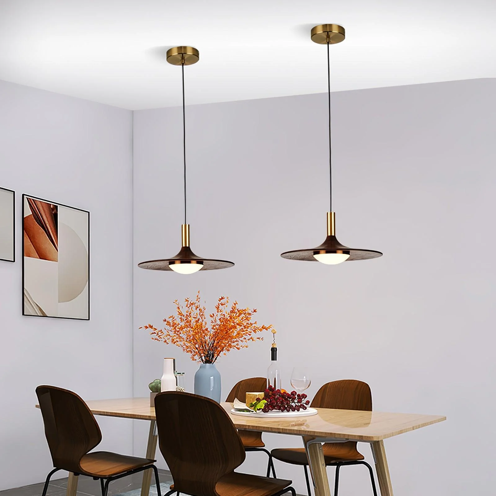 Blythe Modern Wood Pendant Light - Image 26