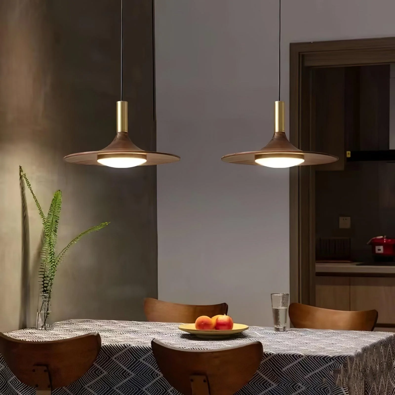 Blythe Modern Wood Pendant Light - Image 6