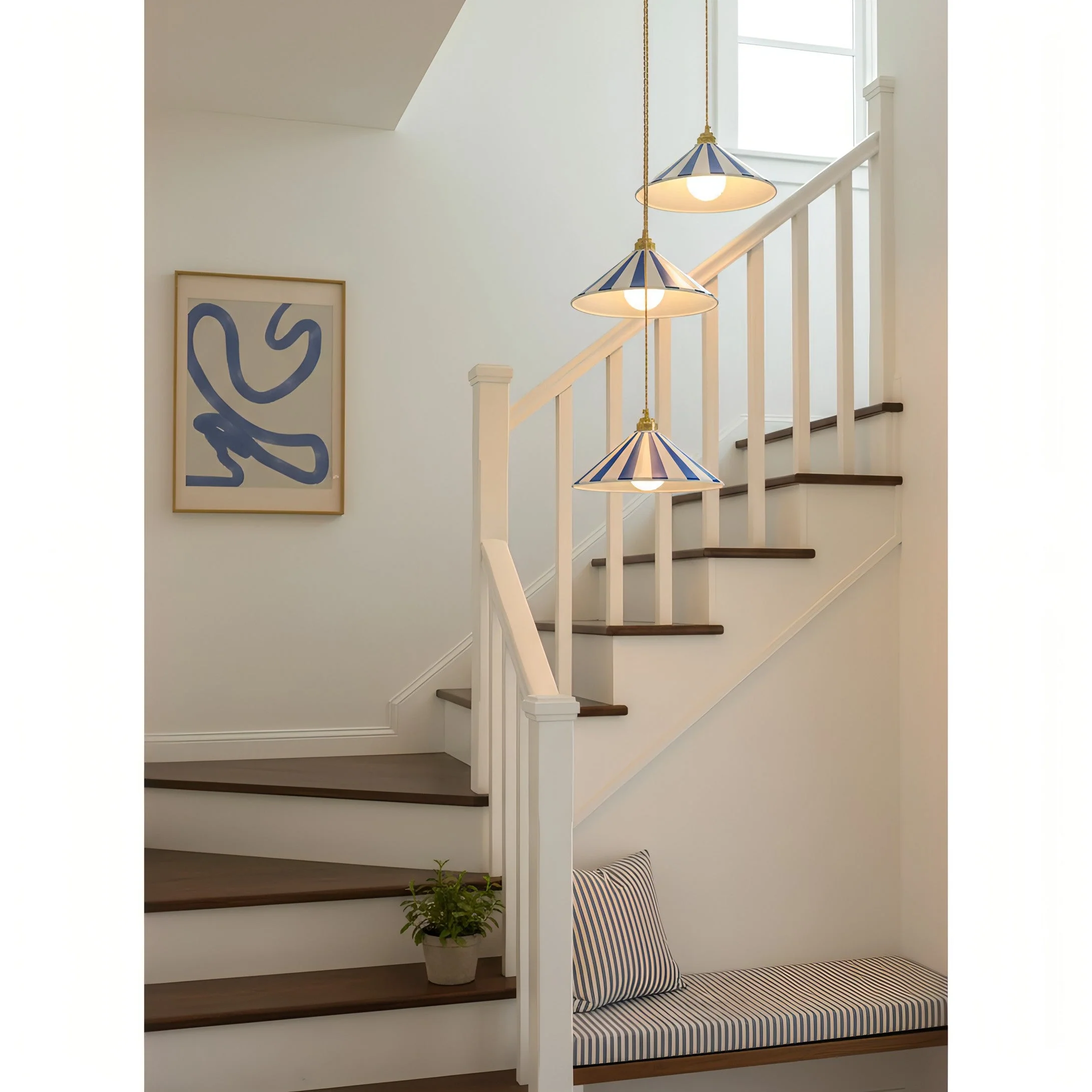 Bobine Modern Brass Pendant Light - Image 16
